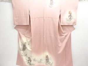 破れ短冊に茶屋辻模様訪問着